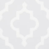 JAKE Soft Grey by Veere Grenney Moroccan Ogee Wallpaper – Schumacher 5009862