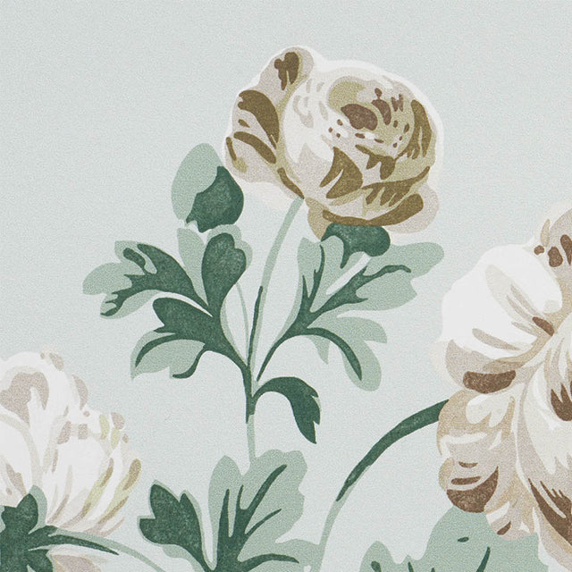 BETTY Celadon by Schumacher Lush Floral Trellis Wallpaper – Veere Grenney 5009872