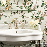 BETTY Celadon by Schumacher Lush Floral Trellis Wallpaper – Veere Grenney 5009872