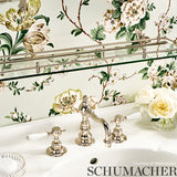 BETTY Celadon by Schumacher Lush Floral Trellis Wallpaper – Veere Grenney 5009872