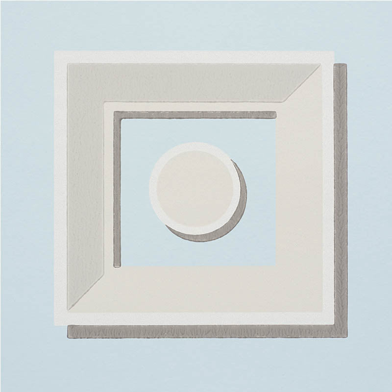 Marcel Sky Geometric Trompe L'Oeil Wallpaper by Schumacher – 5009882