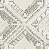 Lacunaria Stone Trompe L'Oeil Coffered Ceiling Wallpaper – Schumacher 5009901