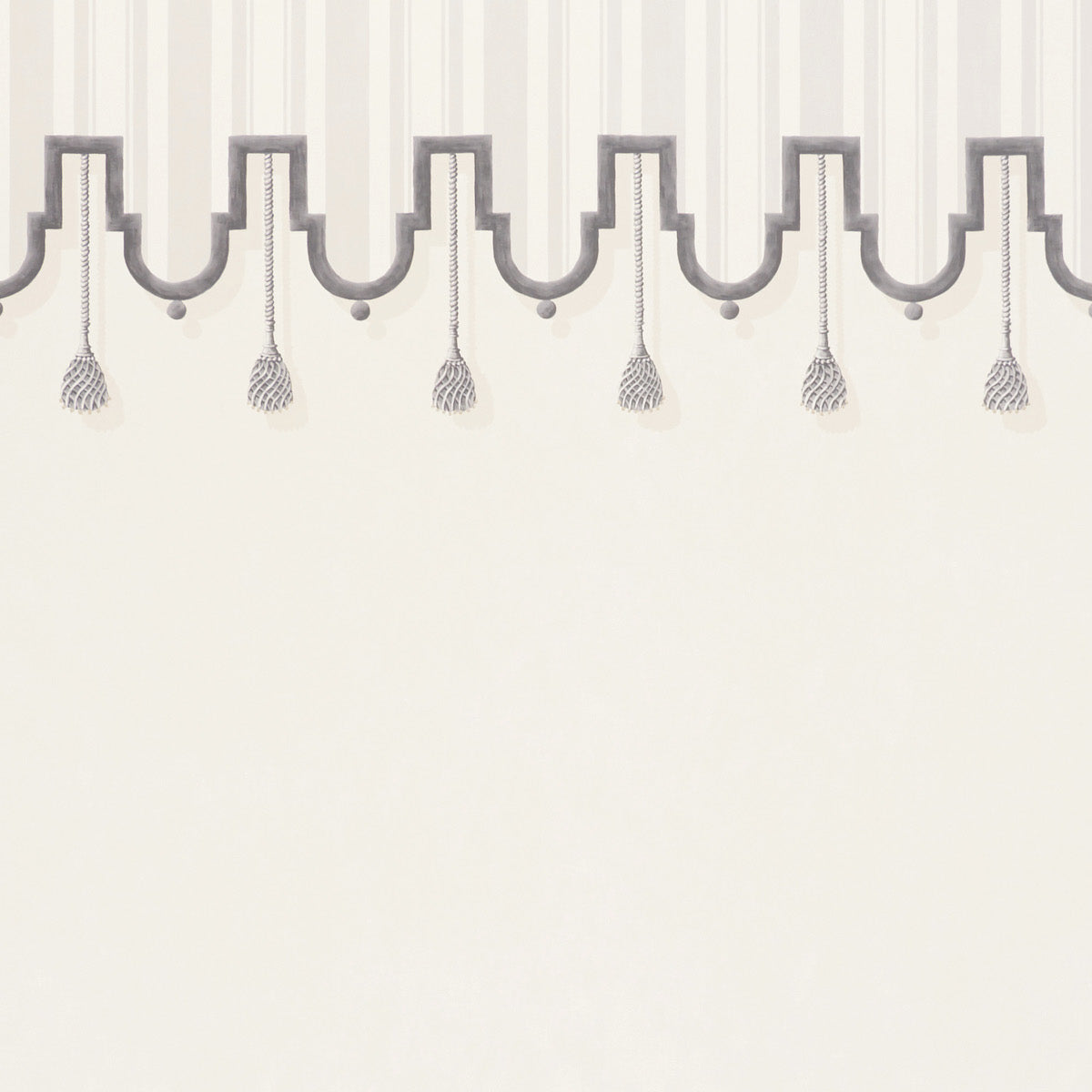 Villa Panel Dove by Schumacher Miles Redd Trompe L'Oeil Digital Wallcovering – Schumacher 5009910