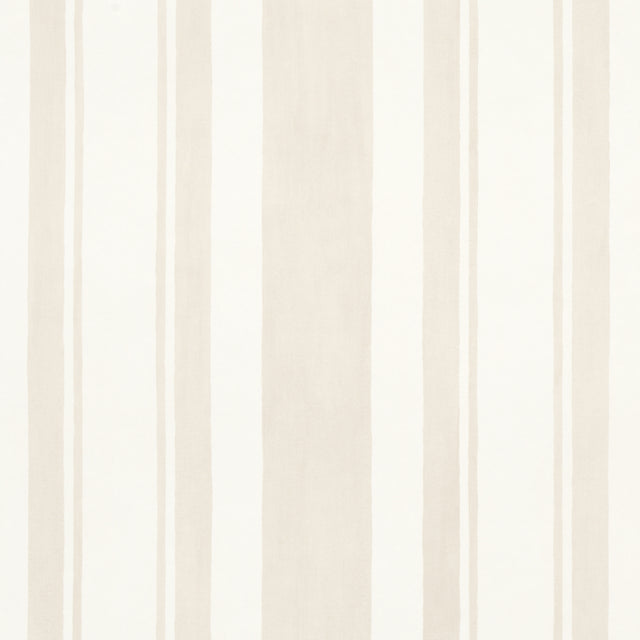 Villa Stripe Light Neutral by Miles Redd Schumacher Wallpaper – Schumacher 5009924