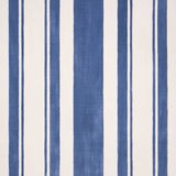 Villa Stripe Navy by Miles Redd Designer Wallpaper – Schumacher 5009925