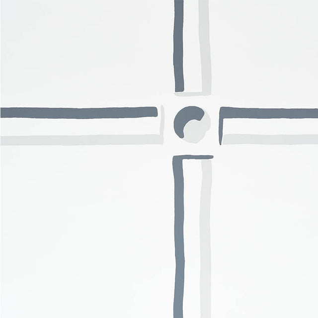La Galerie Ivory by Schumacher Stylized Panel Wallpaper – Trompe L'Oeil Collection 5009940