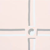 La Galerie Blush by Schumacher Stylized Panel Wallpaper – Trompe L'Oeil Collection 5009941