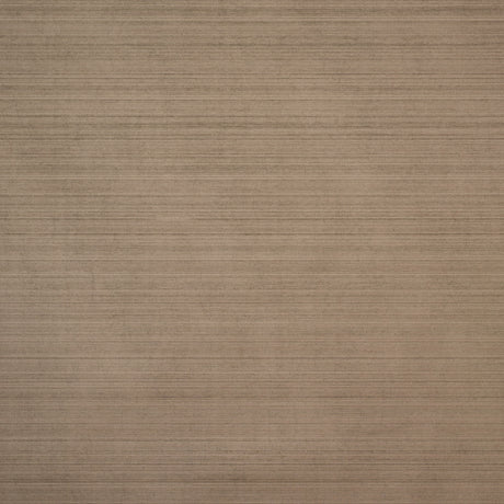 Textured high performance wallcovering in Smoky Quartz by Schumacher, shown in close-up and layered views.
