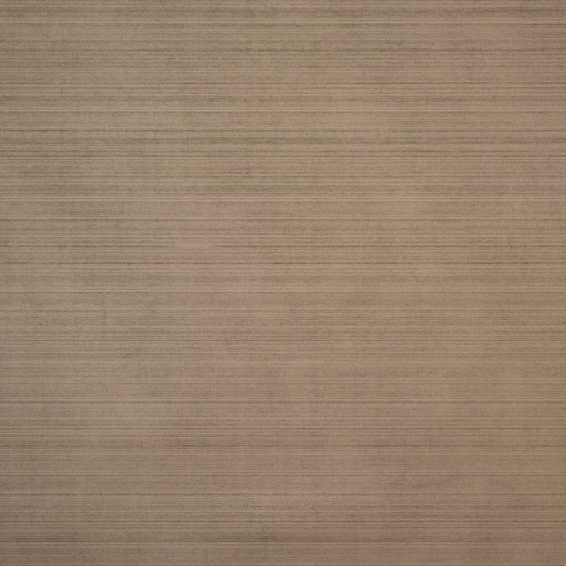 Textured high performance wallcovering in Smoky Quartz by Schumacher, shown in close-up and layered views.