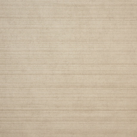 Textured high performance wallcovering in Moonstone colorway by Schumacher, featuring a subtle horizontal linear pattern.