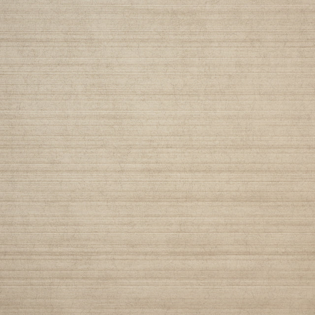 Textured high performance wallcovering in Moonstone colorway by Schumacher, featuring a subtle horizontal linear pattern.
