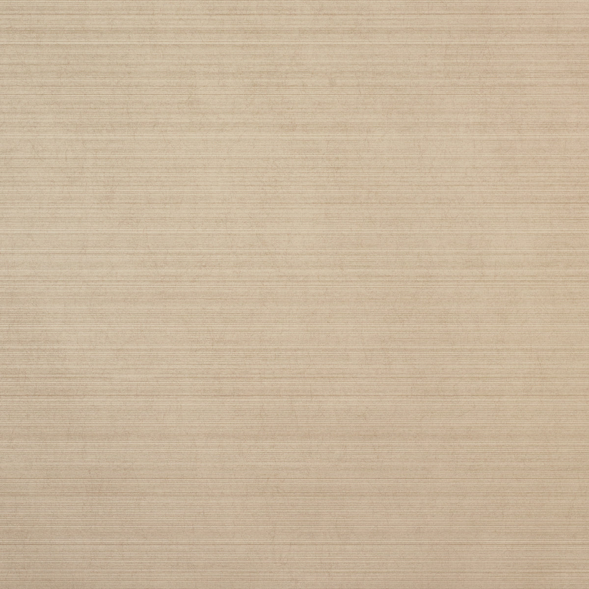 Textured beige wallcovering with subtle horizontal lines, Schumacher Danova Jasper