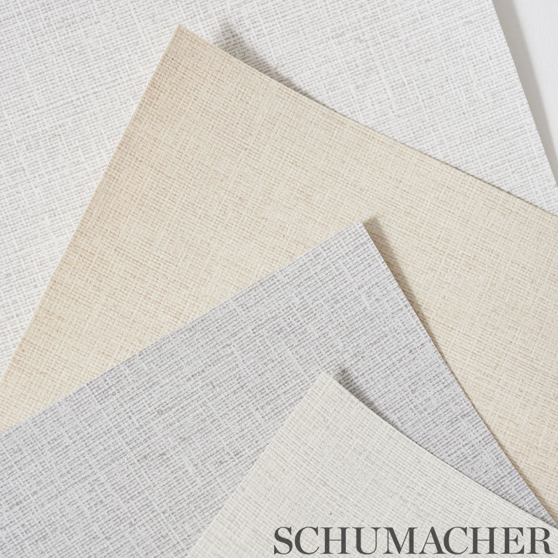 LOTTE Whitewash High Performance Textured Wallcovering by Schumacher – 5010041