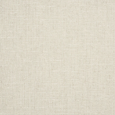 Lotte Limestone high performance textured wallcovering by Schumacher, shown in a neutral woven look.