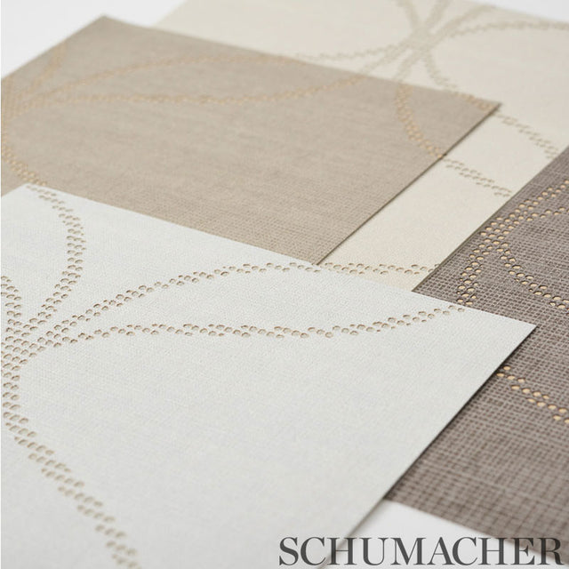 CASAVOLA Smoky Quartz by Schumacher High Performance Textured Wallcovering – Schumacher 5010050