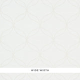 CASAVOLA Pearl High Performance Textured Wallcovering by Schumacher - geometric pattern, wide width, stain-repellent finish