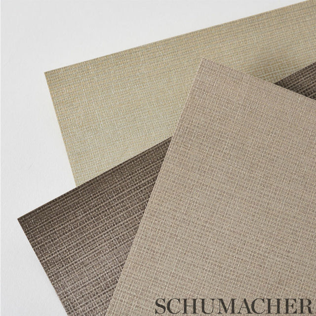 VALENTIN Gold High Performance Textured Wallcovering by Schumacher – 5010062