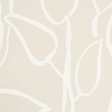 Solandra Vine Natural by Schumacher Freehand Collection Botanical Wallpaper – Schumacher 5010072