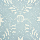Lancaster Sky by Schumacher Trellis & Lattice Wallpaper – Schumacher 5010080