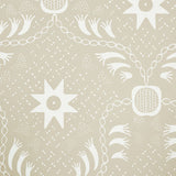 Lancaster Sand by Schumacher Geometric Star Wallpaper – Schumacher 5010081