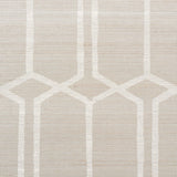 Modern Trellis Hemp Shimmer Moonstone by Schumacher Geometric Trellis Wallpaper – Schumacher 5010110