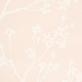 Twiggy Vinyl Blush by Schumacher Silver Lining Performance Wallcoverings – 5010151