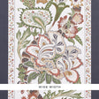 Anjou Stripe wallpaper in Saffron by Timothy Corrigan for Schumacher, featuring elegant stripes and lush floral motifs in a wide width design.