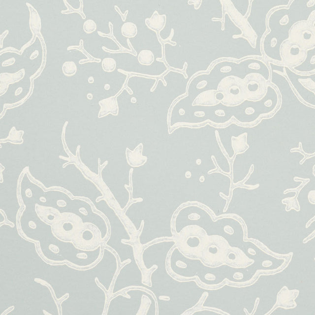 Darby Sky Botanical Wallpaper by Schumacher – Wallflowers Collection 5010180