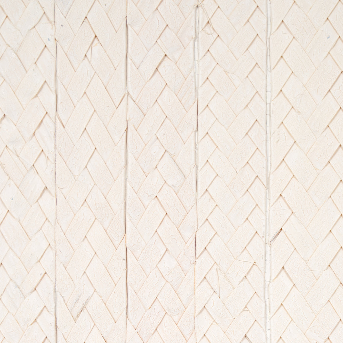 Braided Buri Ivory Textured Wallcovering by Schumacher – 5010191