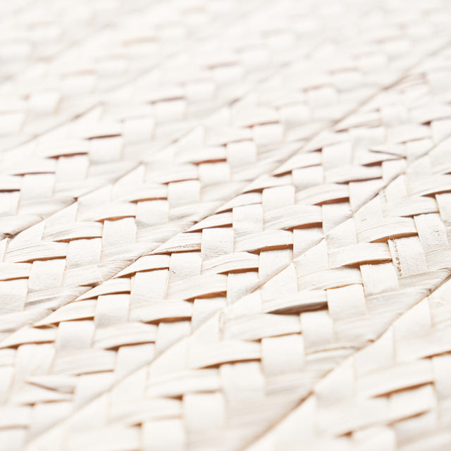 Braided Buri Ivory Textured Wallcovering by Schumacher – 5010191