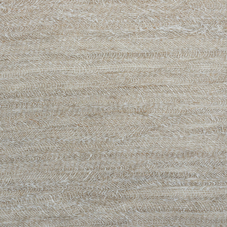 Ruched Linen wallcovering in Natural by Schumacher, featuring a loosely woven linen texture with an earthy, ruched appearance.