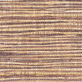 Metallized Flax Aubergine by Schumacher Textured Metallic Wallpaper – Schumacher 5010283