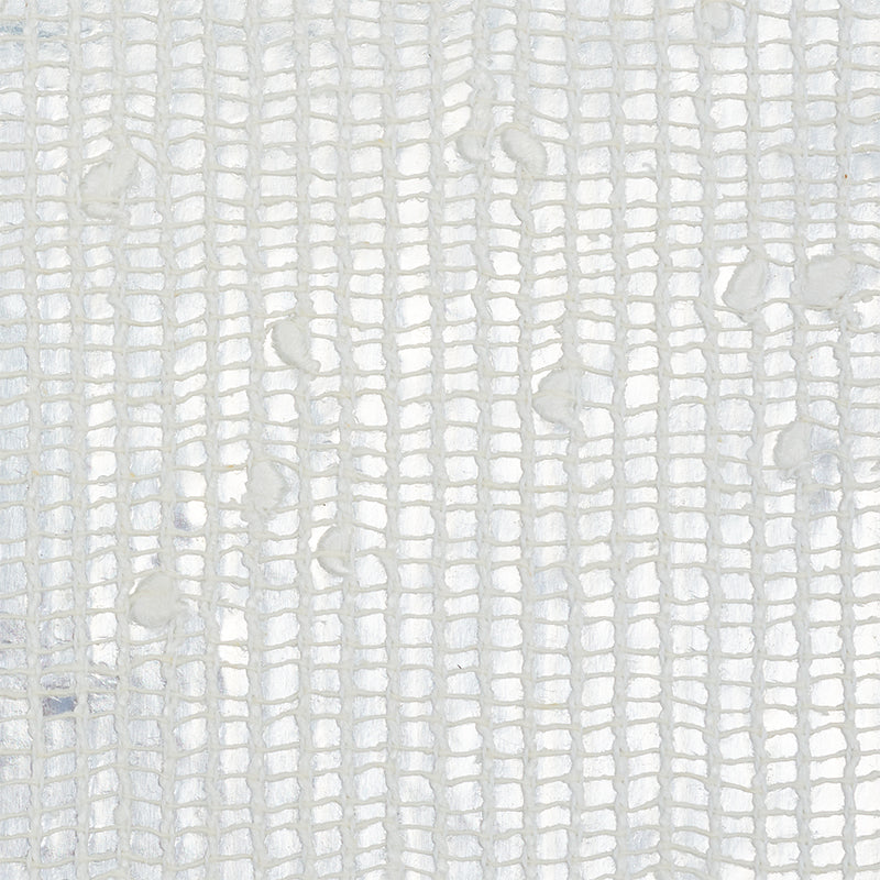 Open Linen Weave Silver by Schumacher Textured Wallcovering – Schumacher 5010300