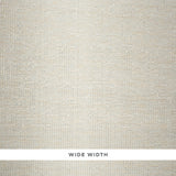 Ivory metallic paperweave wallpaper with a tweedy, tonal texture and subtle shimmer