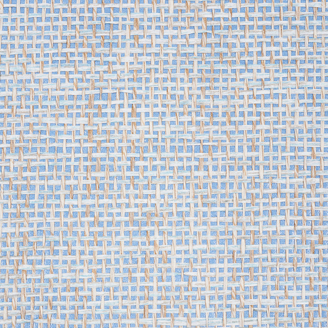 Open Paperweave Sky by Schumacher Down to Earth Textured Wallcovering – Schumacher 5010323