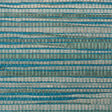 Dyed Raffia blue woven textured wallcovering by Schumacher