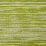 Dyed Raffia Leaf green textured wallcovering by Schumacher, woven raffia fibers with irregular stripe effect.