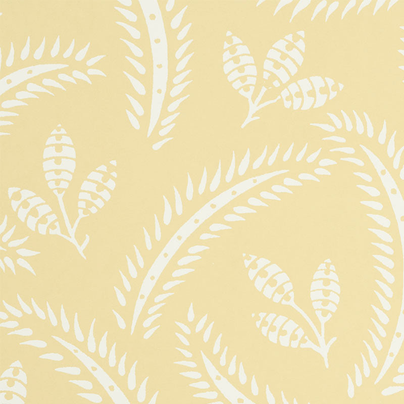 Delia Buttercup Botanical Wallpaper by Schumacher – 5010352