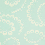 DORIAN Seafoam by Schumacher Abstracted Botanical Swirl Wallpaper – Schumacher 5010362