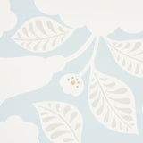 JACKIE Sky by Schumacher Contemporary Arts & Crafts Floral Wallpaper – Schumacher 5010371