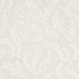 Etched Fern wallpaper in Natural by Schumacher, featuring a delicate fern motif with a textured, etched effect in neutral tones.