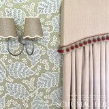 Estelle Green Floral Wallpaper by Schumacher – 5010392