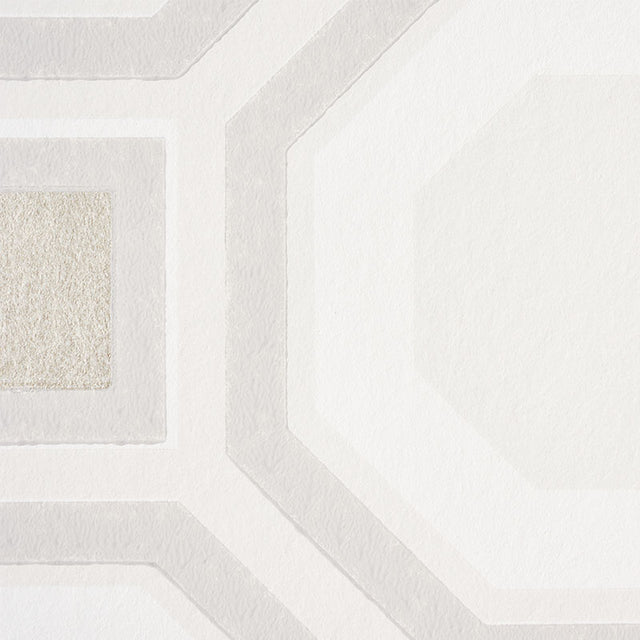 HANOVER Quartz by Schumacher Geometric Lattice Wallpaper – Step Lively Collection 5010430