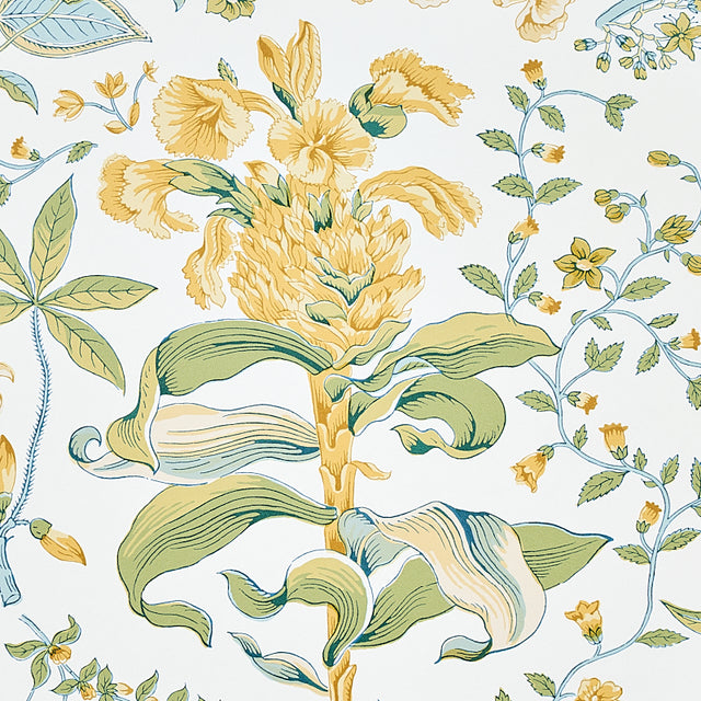 POMEGRANATE BOTANICAL Citron Botanical Wallpaper – Schumacher 5010442