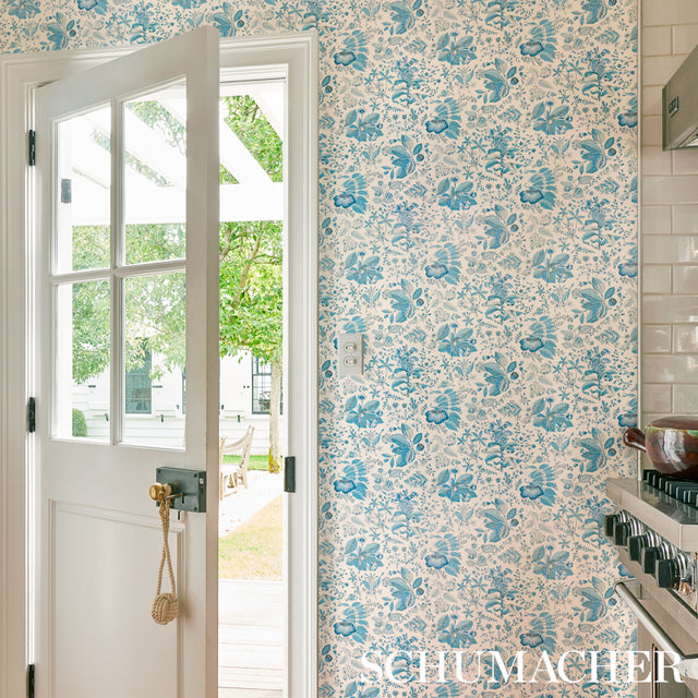 POMEGRANATE BOTANICAL Citron Botanical Wallpaper – Schumacher 5010442