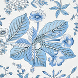 POMEGRANATE BOTANICAL Blue Botanical Wallpaper by Schumacher – 5010443