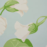 Nasturtium Sky by Schumacher Large Scale Floral Wallpaper – Schumacher 5010471
