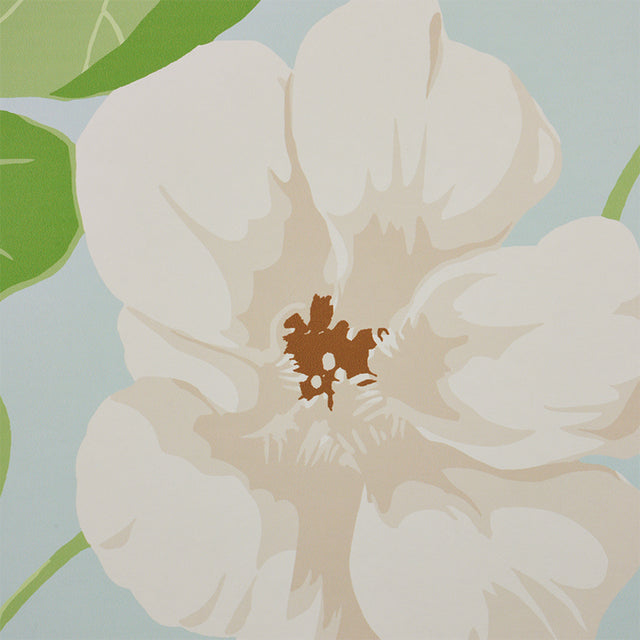 Nasturtium Sky by Schumacher Large Scale Floral Wallpaper – Schumacher 5010471