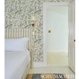 Campagne Bleu & Gris by Schumacher French Scenic Wallpaper – Schumacher 5010511