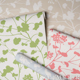 Pennick Neutral Floral Wallpaper by Schumacher – Moon River Collection 5010541